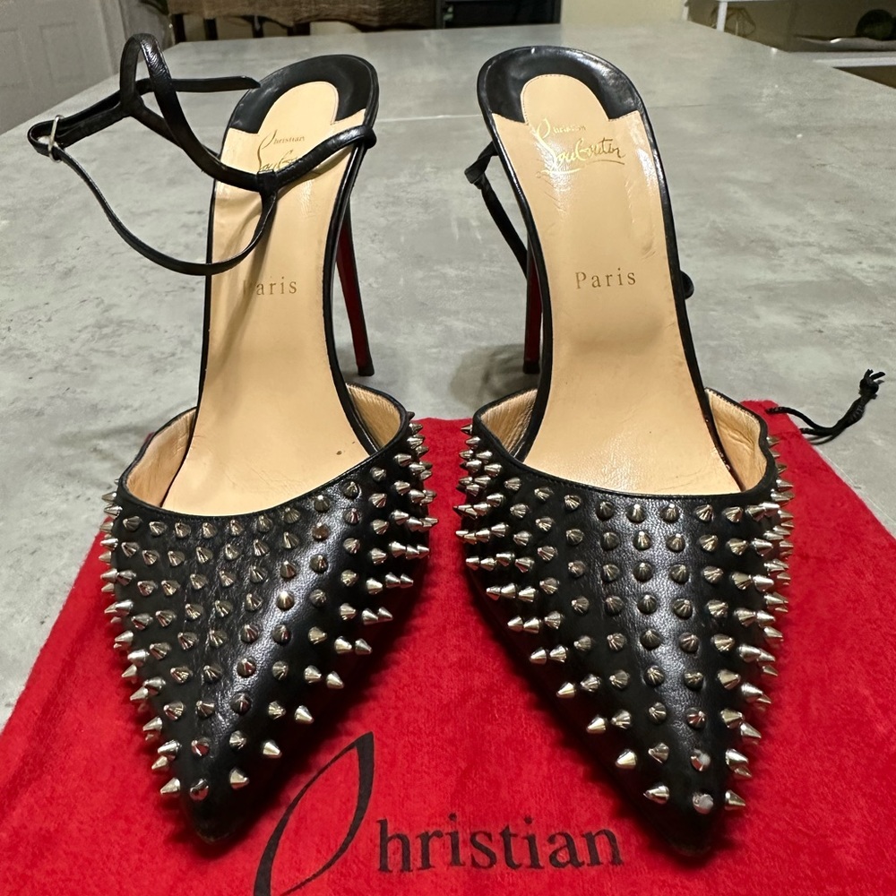 Christian Louboutin spiked heels